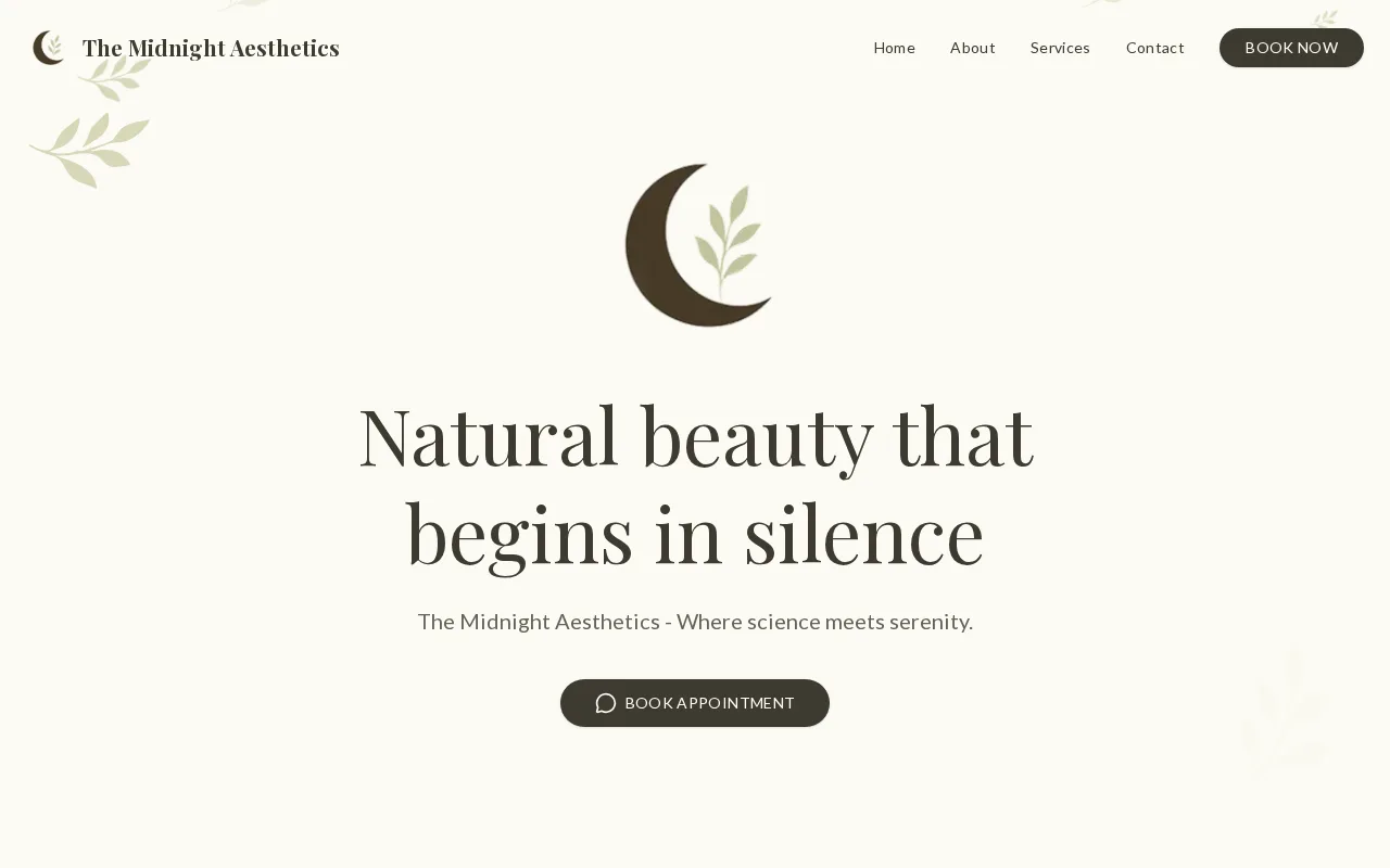 Midnight Aesthetics website