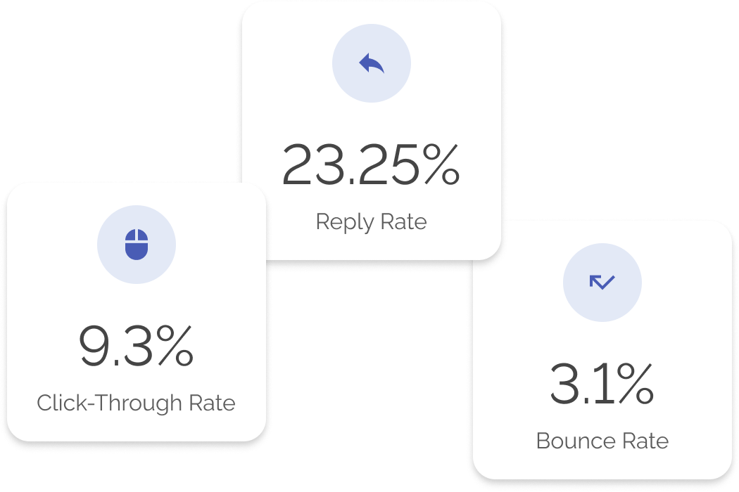 Mobile and desktop admin dashboards for email campaign management